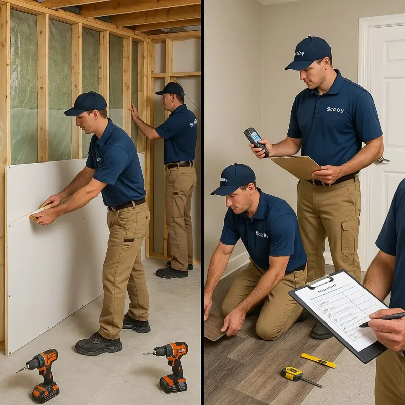 Repairs and Reconstruction process in Boonton, NJ